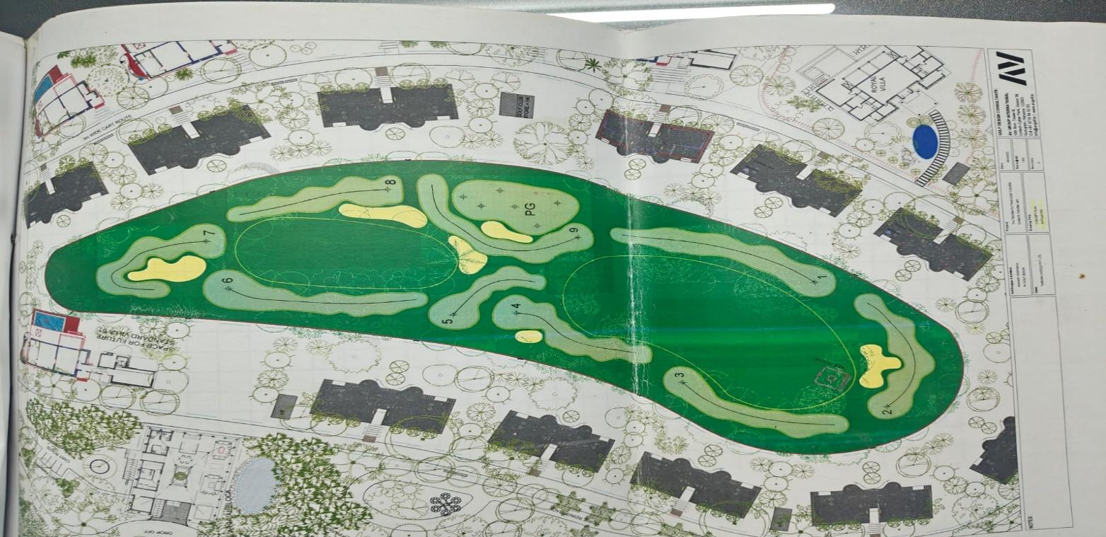 Taj Tadoba putting golf course plan