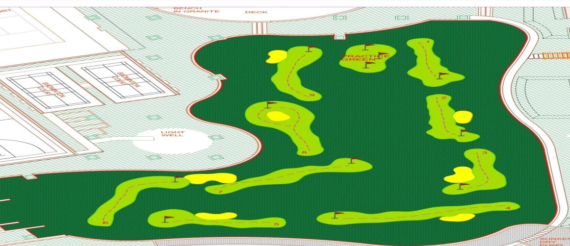Tata Eureka Park putting golf course plan